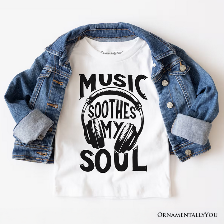 Music Soothes My Soul T-Shirt, Festival Concert Tee