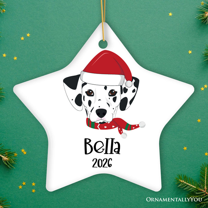 Personalized Dog Christmas Ornament
