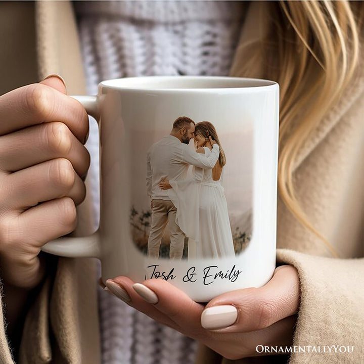 Personalized Photo Mug With Text, Custom Family Gift Personalized Ceramic Mug OrnamentallyYou 
