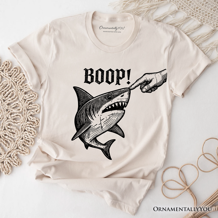 Boop Shark T-Shirt, Funny Ocean Animal Tee