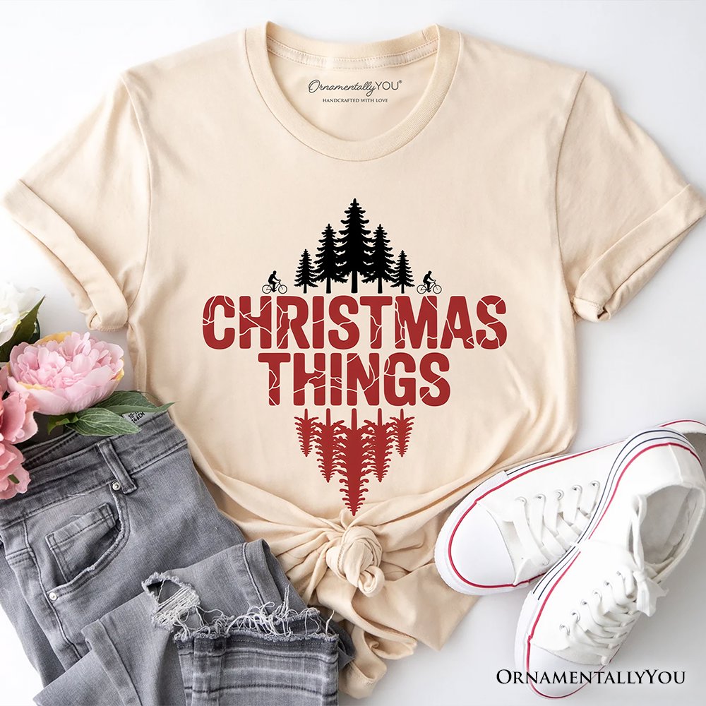 Christmas Things Retro Pop Classic T-Shirt, Holiday Tee Gift T-Shirts OrnamentallyYou 