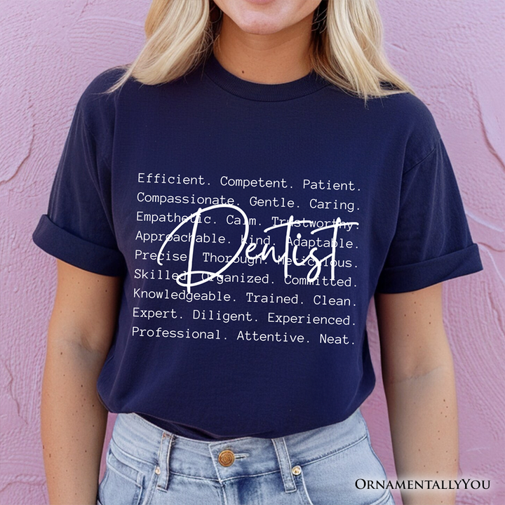 Dentist Definition T-Shirt, Dental Appreciation Words Tee
