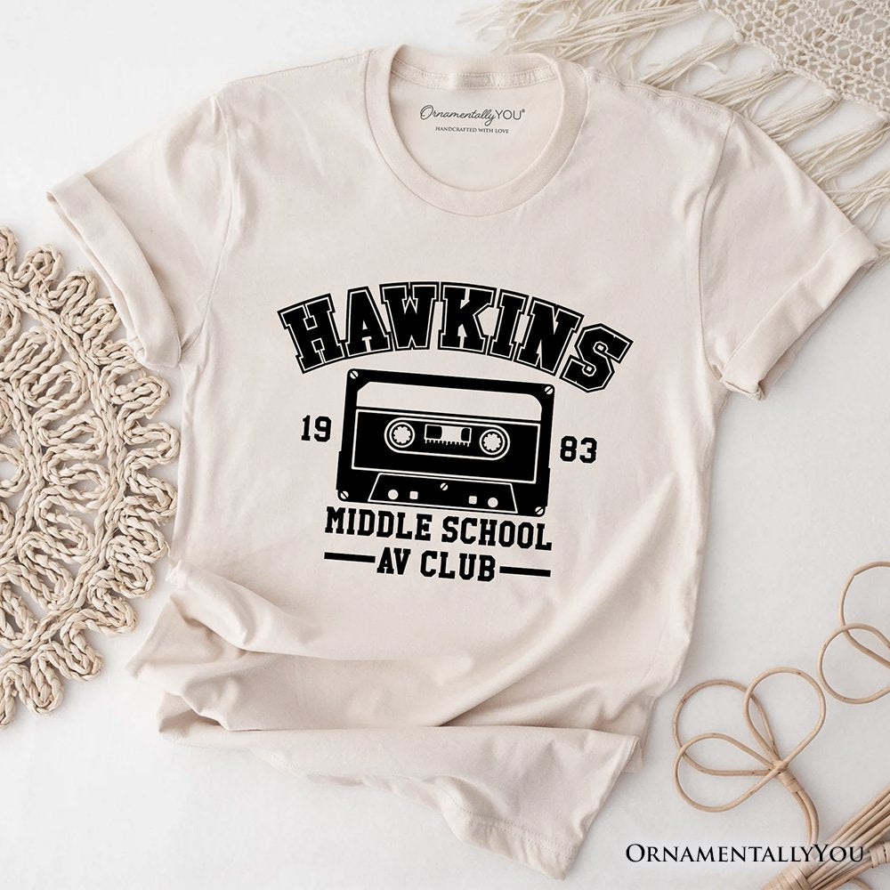 Hawkins Middle School AV Club T-Shirt, Funny Gift for Daughter and Son T-Shirts OrnamentallyYou 
