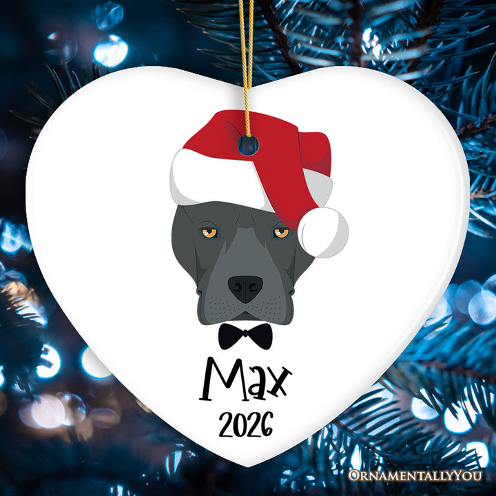 Personalized Dog Christmas Ornament