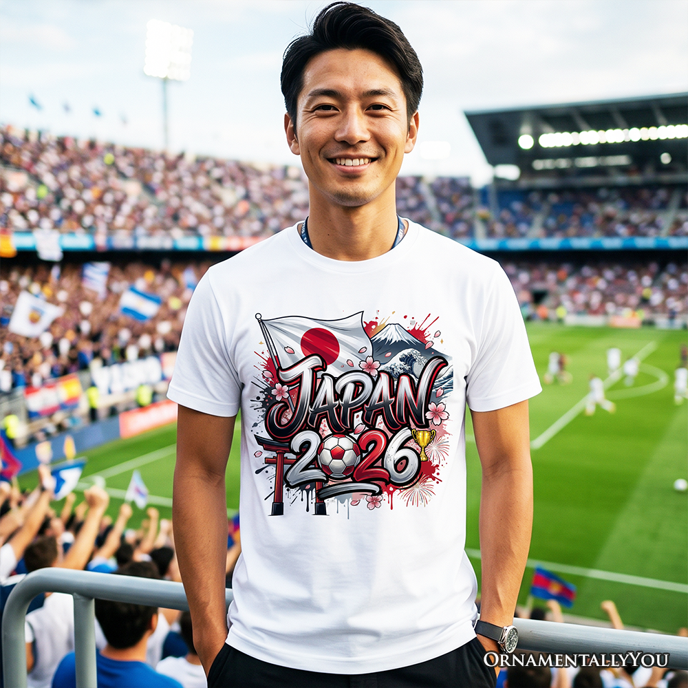 Japan 2026 Soccer Cup Global Championship T-Shirt, Fans Football Tee