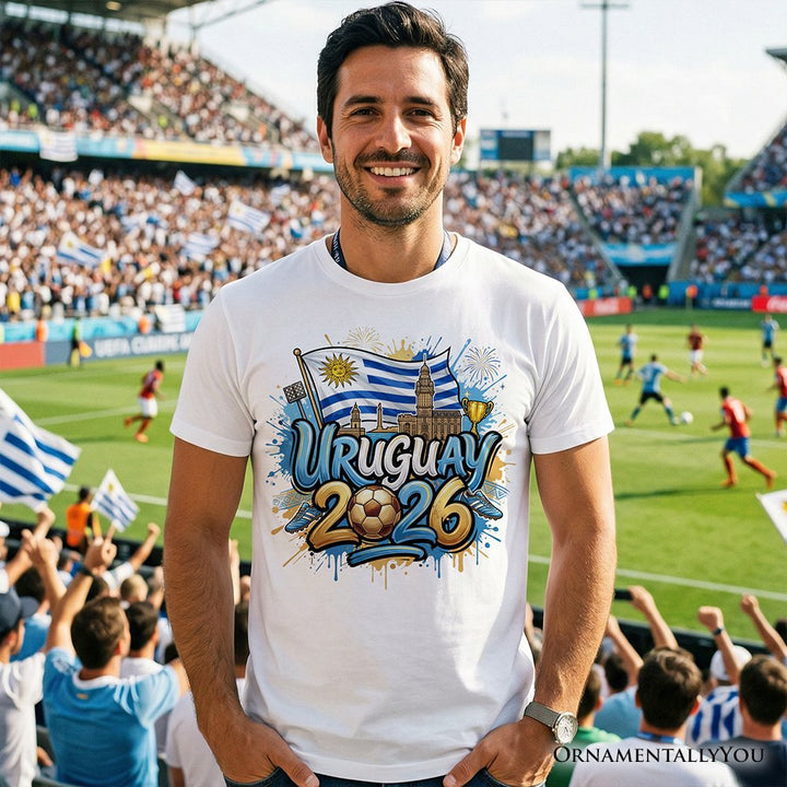 Uruguay 2026 Soccer Cup Global Championship T-Shirt, Fans Football Tee T-Shirts OrnamentallyYou 