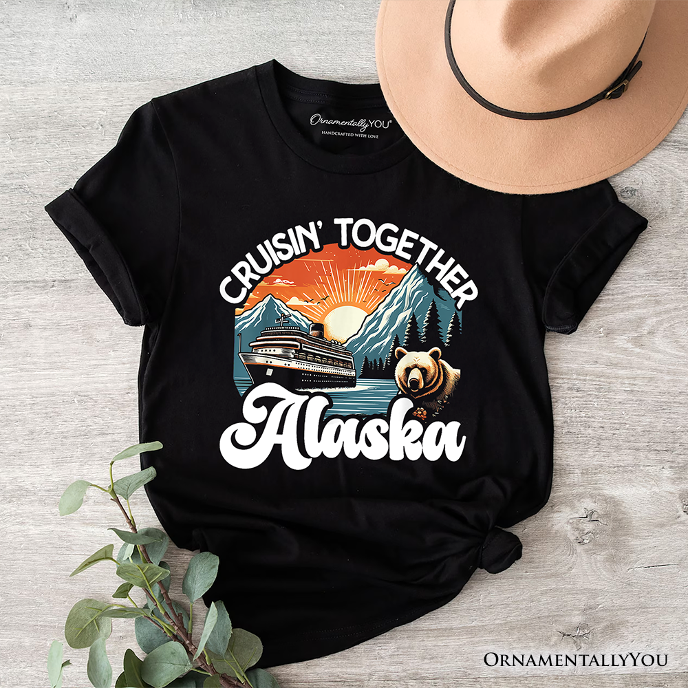 Cruisin' Together Alaska T-Shirt, Family Cruise Vacation Trip Tee