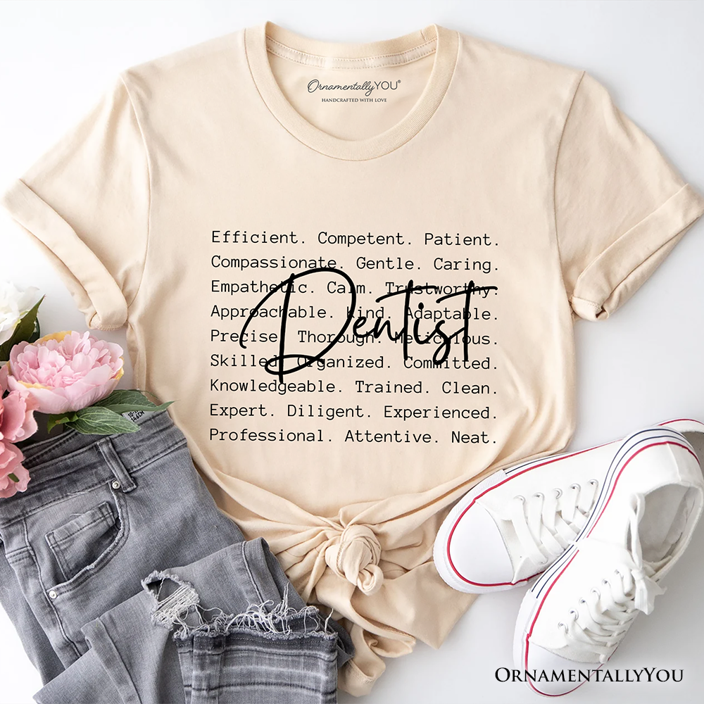 Dentist Definition T-Shirt, Dental Appreciation Words Tee