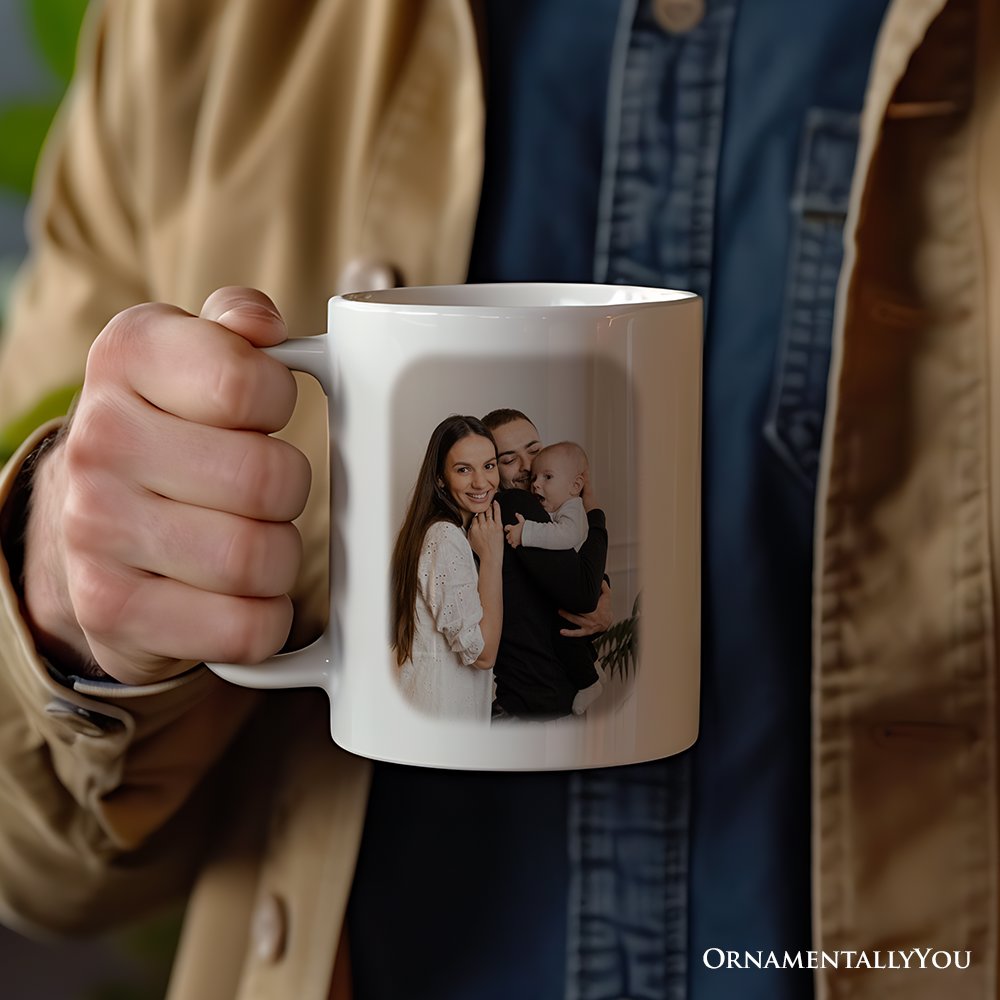Personalized Photo Mug, Birthday, Anniversary, Vacation, Any Custom Picture Gift Personalized Ceramic Mug OrnamentallyYou 