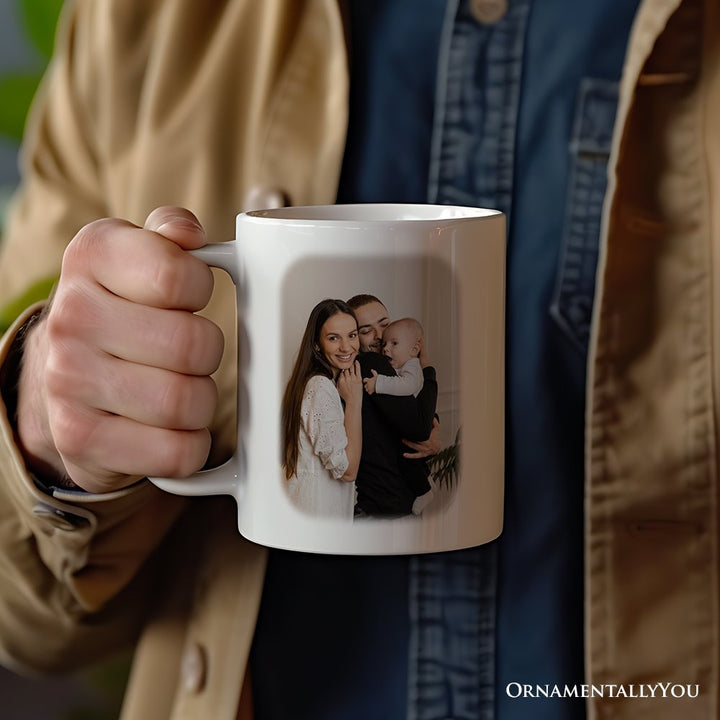Personalized Photo Mug, Birthday, Anniversary, Vacation, Any Custom Picture Gift Personalized Ceramic Mug OrnamentallyYou 
