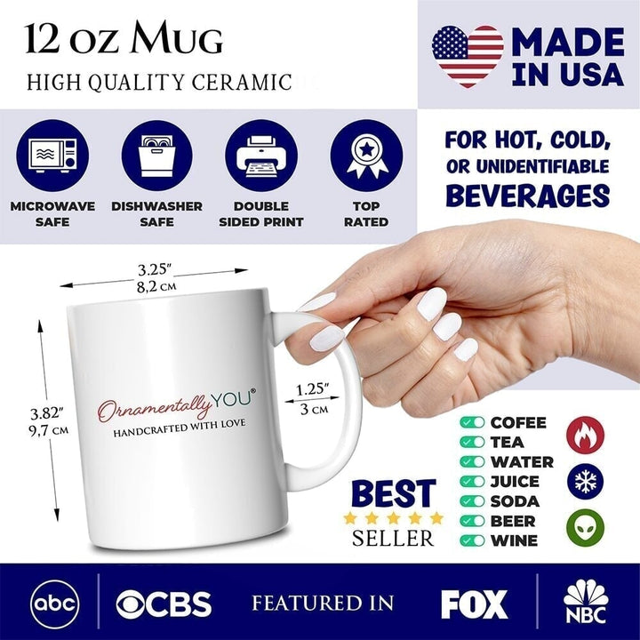 Licensed to Draw Blood Halloween Nurse Personalized Mug, Groovy Gift with Custom Name for Spooky Season Personalized Ceramic Mug OrnamentallyYou 