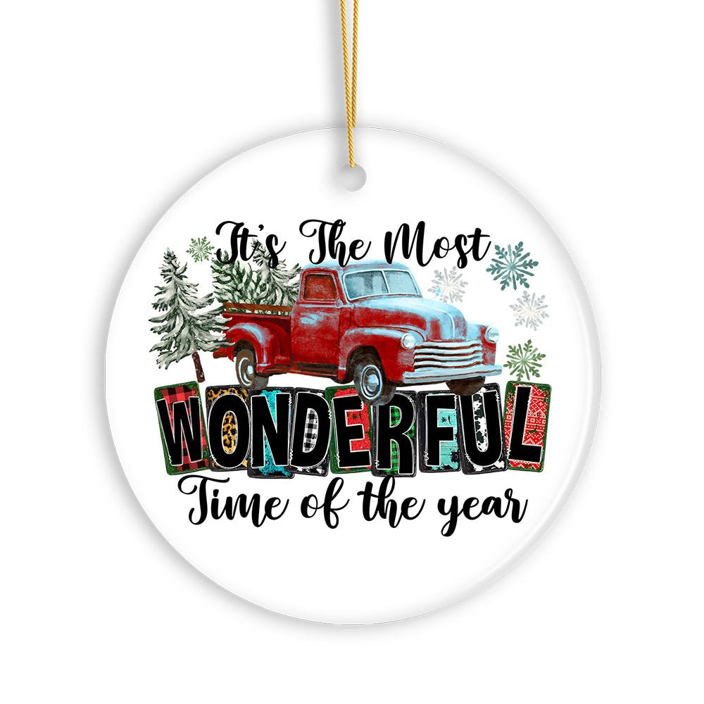Premium Quality Festive Cheer and Merriment Ceramic Christmas Ornament Ceramic Ornament OrnamentallyYou 