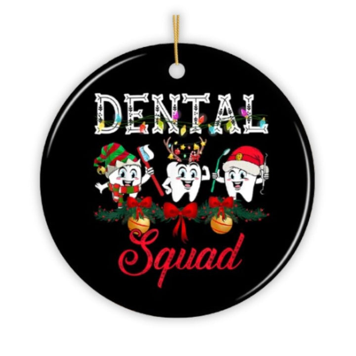 Dentist Christmas Ornament Ceramic Ornament OrnamentallyYou 