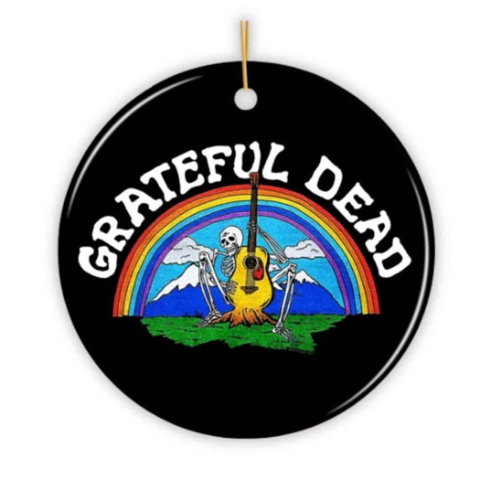 Vintage Grateful Dead Ornament Ceramic Ornament OrnamentallyYou 