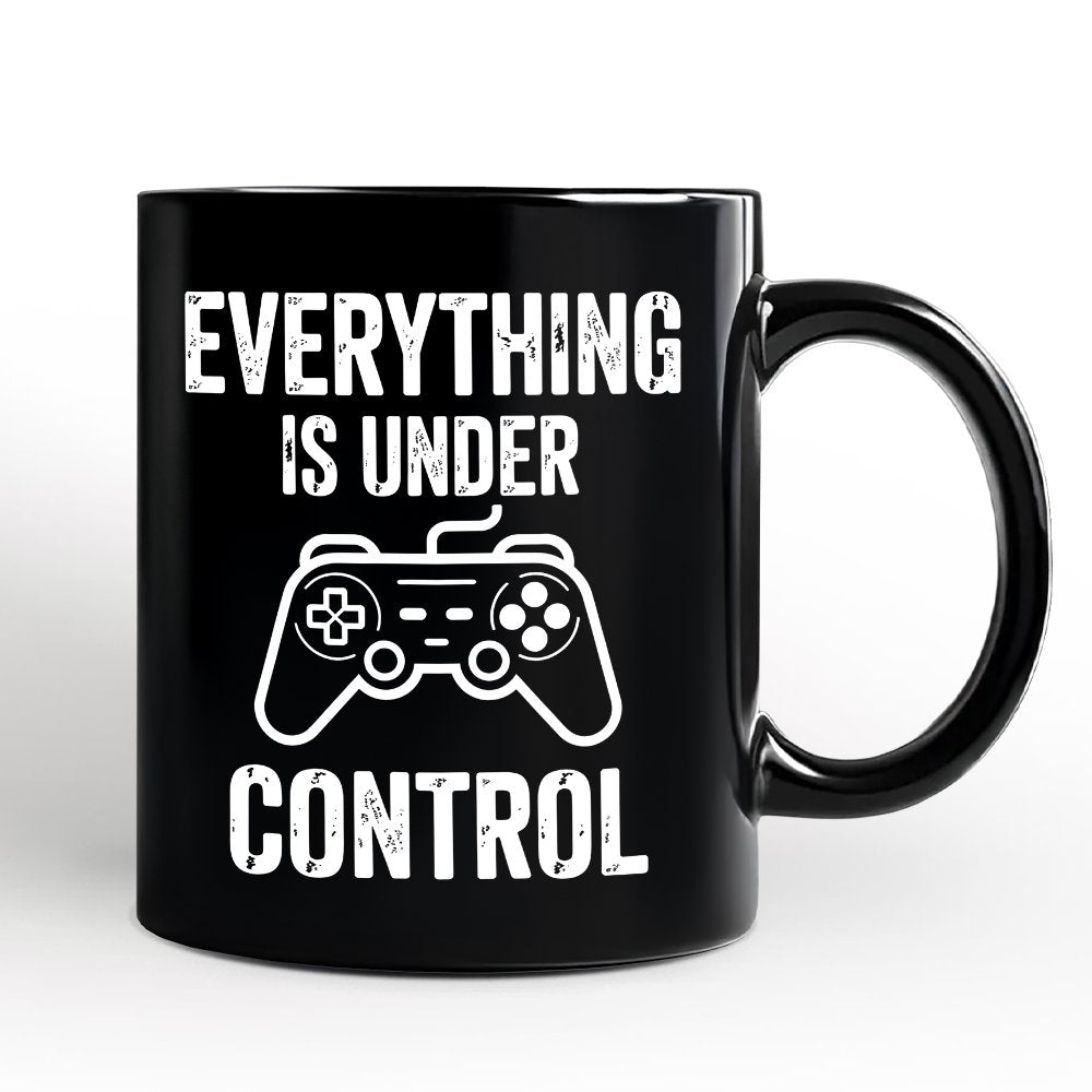 Everything Is Under Control Gamer Mug, Funny Video Game Controller Gift Personalized Ceramic Mug OrnamentallyYou 
