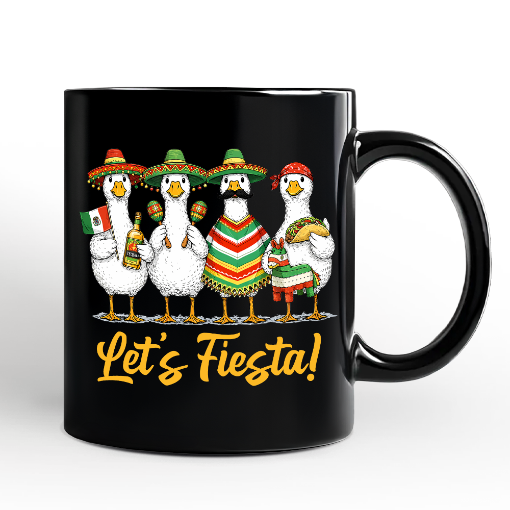 Cinco De Mayo Goose Mexican Mug, Funny Fiesta Souvenir Gift
