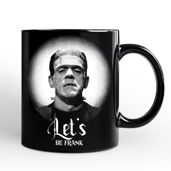 Frankenstein Spooky Portrait Personalized Mug Horror Villain Theme Halloween Gift with Custom Name
