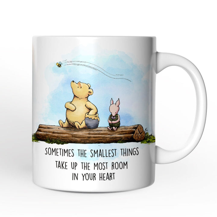 Pooh Bear’s Heartwarming Quote Personalized Mug, Sentimental Appreciation Gift