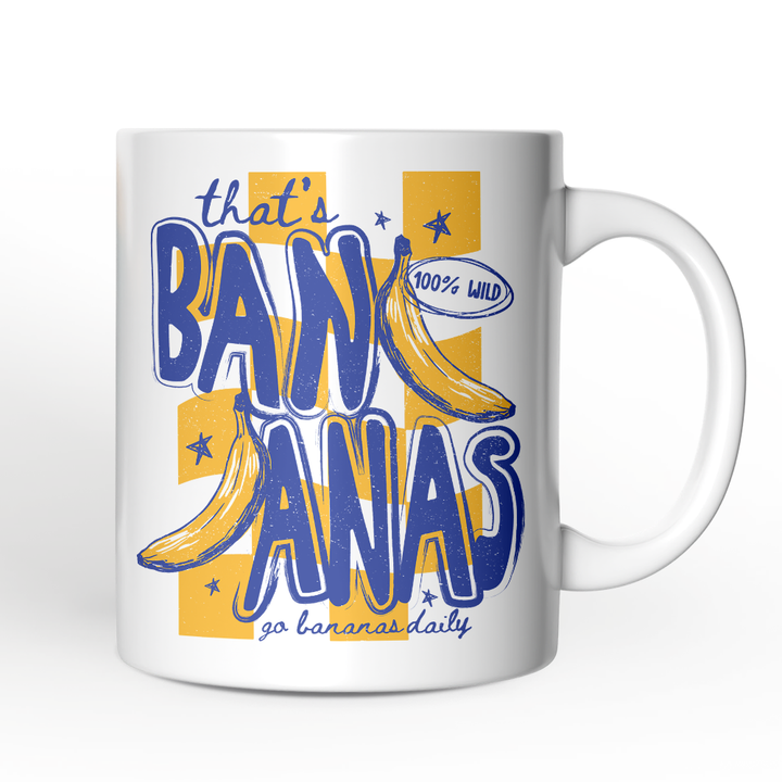 That's Bananas Summer Mug, Funny Tropical Fruit Gift