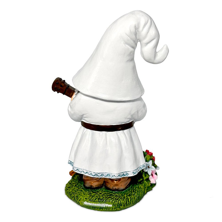 Elegant Serenader Garden Statue, 8" Romantic Musician Figurine Outdoor Decor Resin Statues OrnamentallyYou 