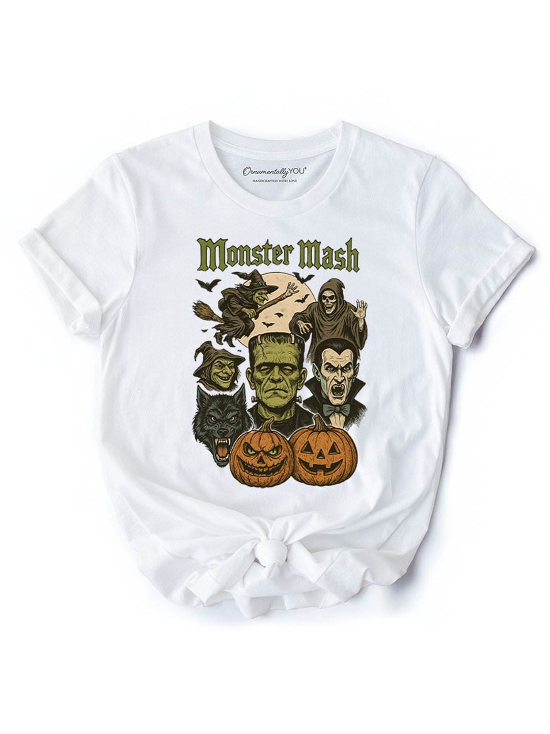 Monster Mash Classic T-Shirt, Halloween Monsters Tee for The Spooky Season