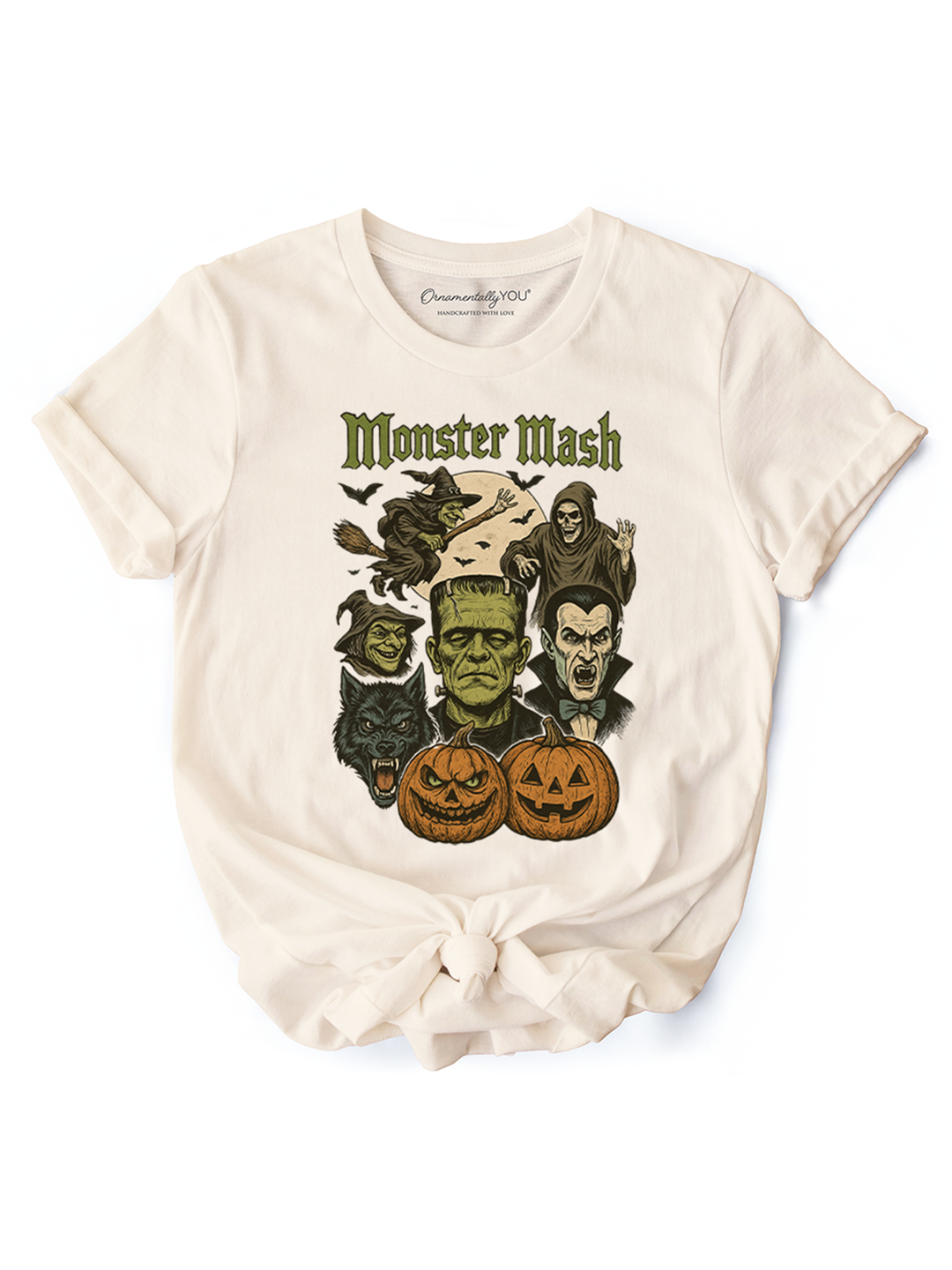 Monster Mash Classic T-Shirt, Halloween Monsters Tee for The Spooky Season