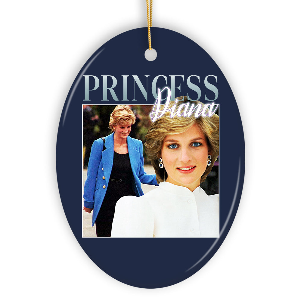 Regal Princess Diana Ornament, Elegant Gift and Decor for Royal Admirers