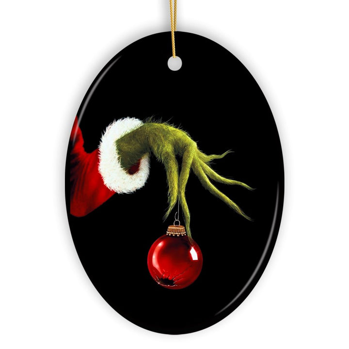 Stole Christmas Ornament Ceramic Ornament OrnamentallyYou 