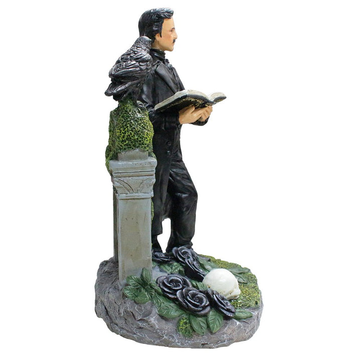 (Pre-Order) Edgar Allan Poe Handpainted 9" Figurine, Horror Home Statue Decoration Resin Statues OrnamentallyYou 