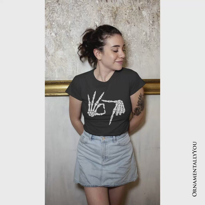 67 Skeleton Hands T-Shirt, Six Seven Funny Meme Tee