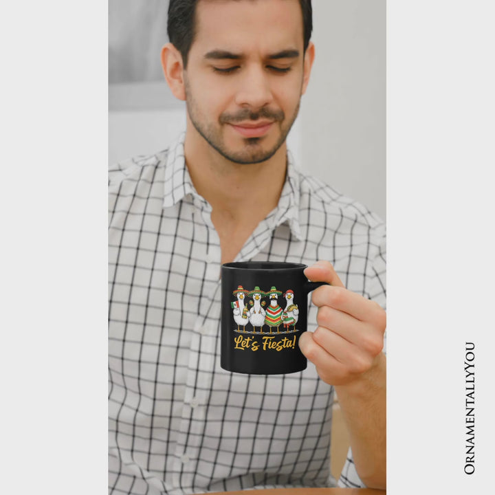 Cinco De Mayo Goose Mexican Mug, Funny Fiesta Souvenir Gift
