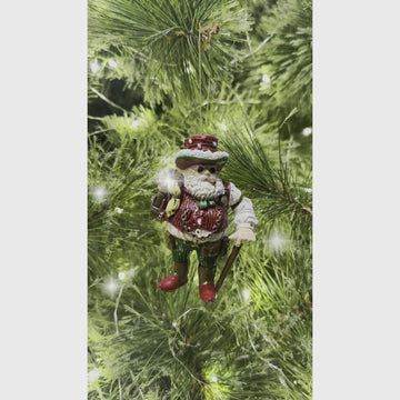 Steampunk Santa the Jolly Inventor Ornament, Victorian Christmas Decor