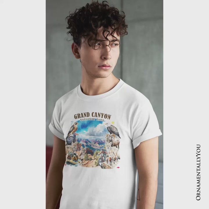 Breathtaking Grand Canyon Handmade T-Shirt, Vintage Arizona Nature and National Park Tee