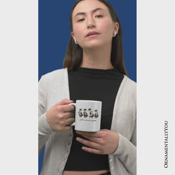 Just A 2026 Senior Goose Mug, Funny Graduation Gift