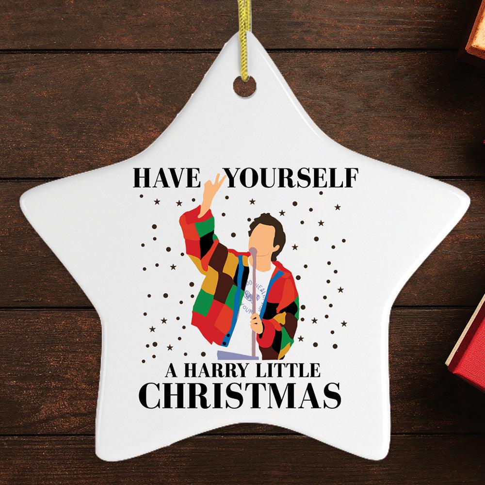 Have Yourself a Harry Little Christmas Ornament Ceramic Ornament OrnamentallyYou 