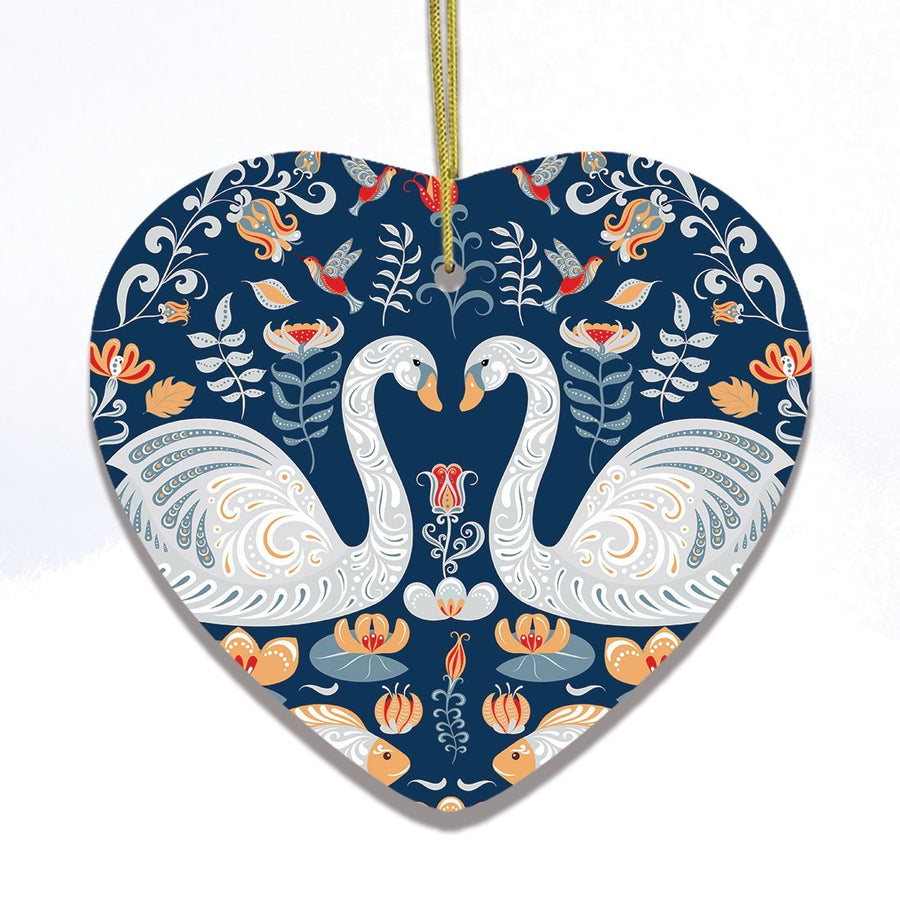 Image showcasing Scandinavian Folk Style Ornaments | OrnamentallyYou