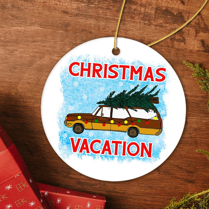 Christmas Vacation Griswold Ceramic Ornament Ceramic Ornament OrnamentallyYou 