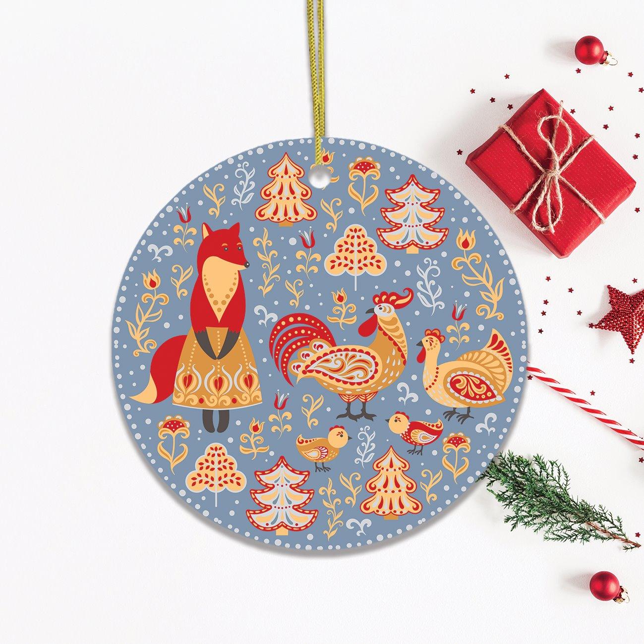 Scandinavian Folk Style Ornaments | OrnamentallyYou