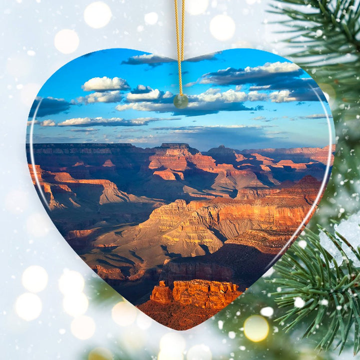 Grand Canyon National Park Ornament, Arizona Christmas Decoration Ceramic Ornament OrnamentallyYou Heart 