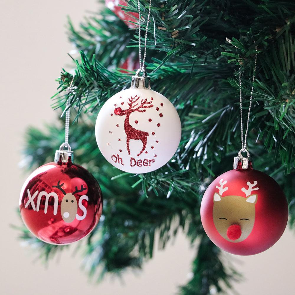 Oh Deer! Reindeer Theme Christmas Ornament Bauble Bundle Ornament Bundle Guangdong Eagle Gifts Co., Ltd. 