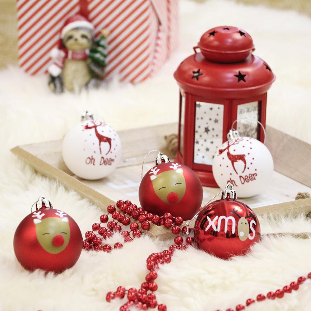 Oh Deer! Reindeer Theme Christmas Ornament Bauble Bundle Ornament Bundle Guangdong Eagle Gifts Co., Ltd. 