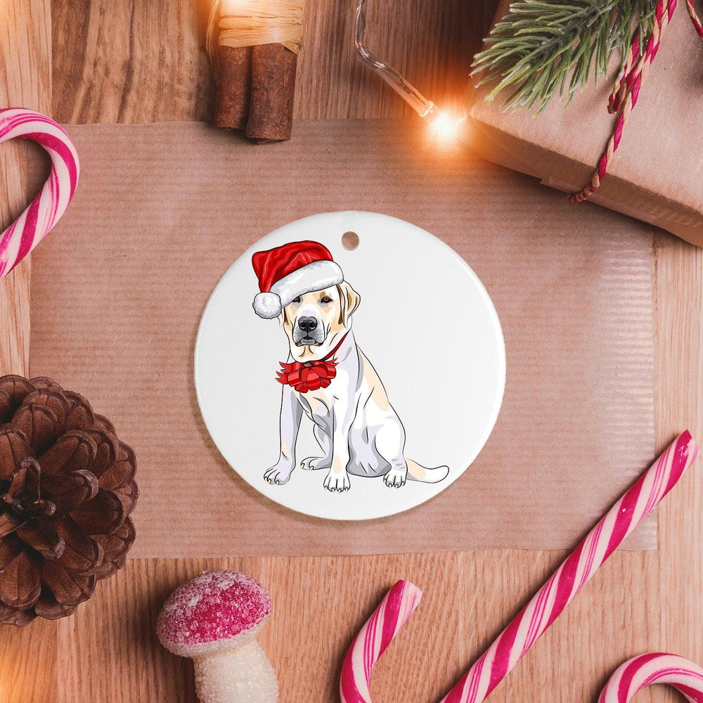 Labrador Retriever Christmas Ornament Ornament OrnamentallyYou 