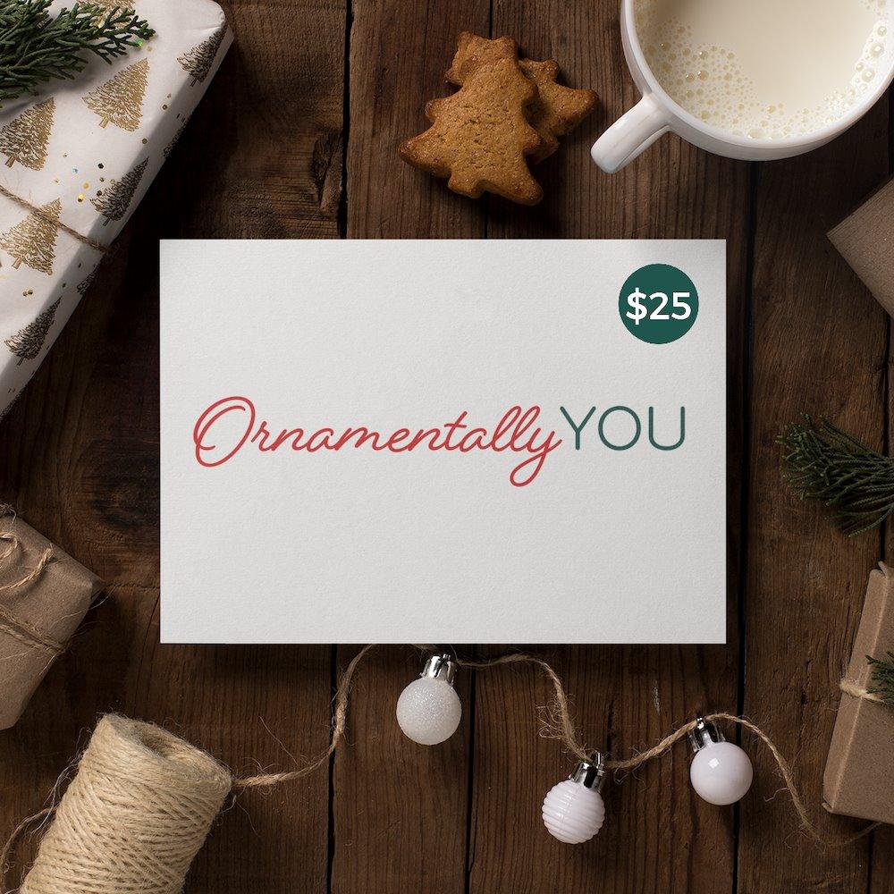 OrnamentallyYou Gift Card Accessories OrnamentallyYou 