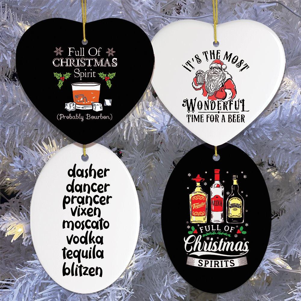 An Alcoholics Christmas Bundle Ornament Bundle OrnamentallyYou 