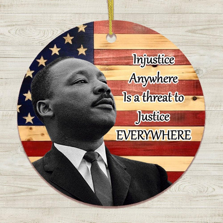 Dr. Martin Luther King Jr MLK Quote Ornament Ornament OrnamentallyYou Circle 