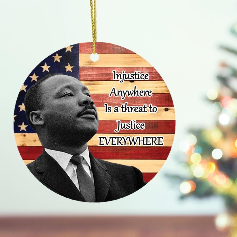 Dr. Martin Luther King Jr MLK Quote Ornament Ornament OrnamentallyYou 