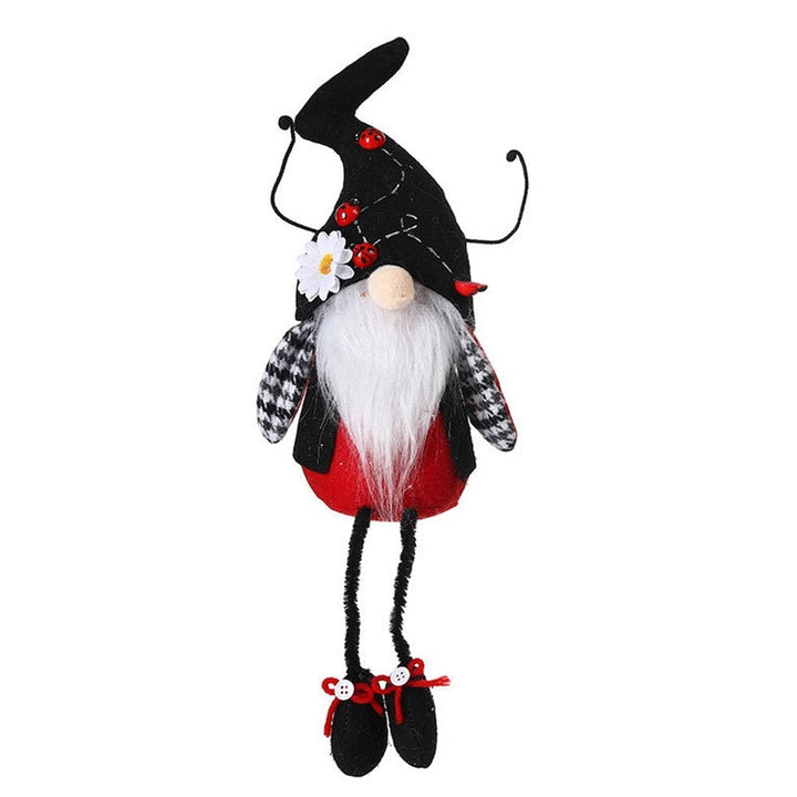Handcrafted Bee and Ladybug Gnomes, Plush Bumblebee Bug Craft Theme Plush Gnome OrnamentallyYou 
