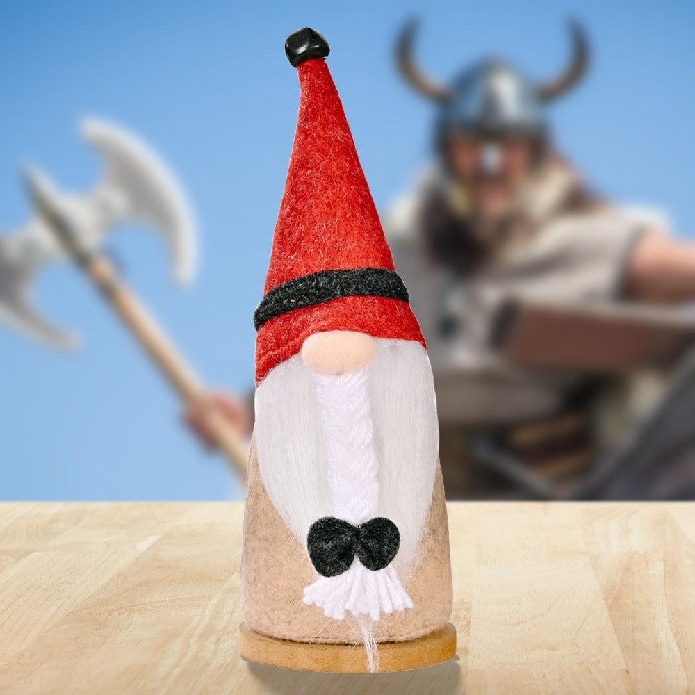 Nordic Plush Viking Gnomes, Swedish Style Pirate Theme Plush Gnome OrnamentallyYou 
